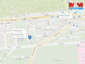 Pronájem bytu 2+1, Praha - Vinohrady, náměstí Jiřího z Lobkovic, 70 m2