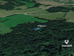 Prodej lesa, Česká Kamenice, 1794 m2