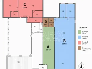 Pronájem výrobních prostor, Sukorady, 120 m2