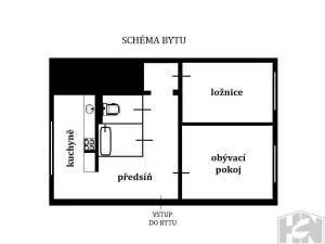 Prodej bytu 2+1, Liberec - Liberec XXV-Vesec, Česká, 57 m2