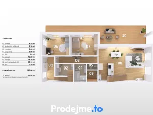 Prodej rodinného domu, Hevlín, 182 m2