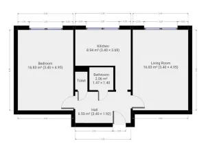 Pronájem bytu 2+1, Praha - Malešice, Nad úžlabinou, 54 m2
