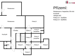 Prodej restaurace, Nové Hamry, 350 m2