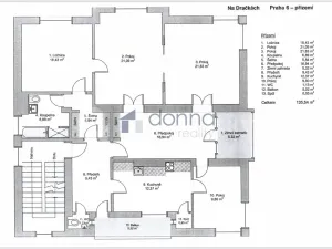 Pronájem bytu 4+kk, Praha, Na dračkách, 135 m2
