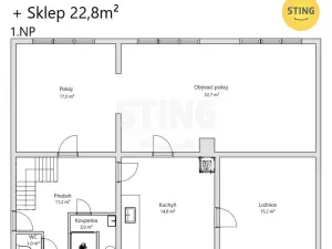 Prodej rodinného domu, Dubňany, Na Pískách, 160 m2