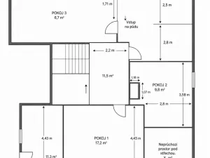 Prodej rodinného domu, Hradec Králové - Rusek, Černilovská, 150 m2
