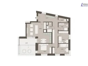 Pronájem bytu 4+kk, Praha - Třebonice, Do zahrádek I, 111 m2