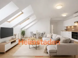 Pronájem bytu 2+kk, Ostrava - Poruba, náměstí Boženy Němcové, 54 m2