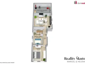 Prodej rodinného domu, Česká Kamenice - Horní Kamenice, Bezručova, 120 m2