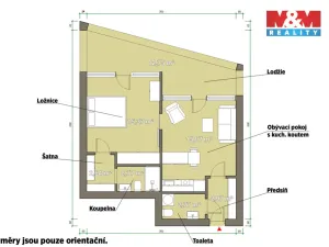 Prodej bytu 2+kk, Železná Ruda - Alžbětín, 55 m2