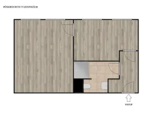 Prodej bytu 2+kk, Letovice, Komenského, 50 m2