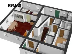 Prodej chalupy, Polevsko, 185 m2