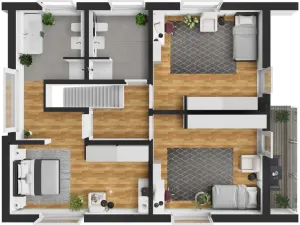 Prodej domu na klíč, Vysoký Újezd, U Křížku, 183 m2