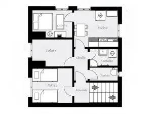 Prodej bytu 3+1, České Budějovice, Ant. Slavíčka, 64 m2