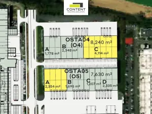 Pronájem skladu, Ostrava - Hrabová, Podnikatelská, 4114 m2