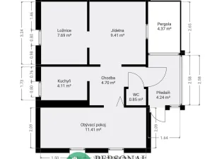 Prodej rodinného domu, Želízy, 55 m2