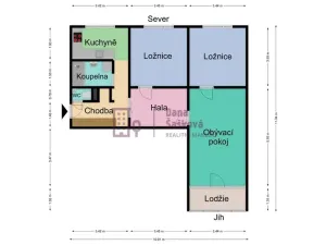 Prodej bytu 3+1, Nová Bystřice, Rybní, 79 m2