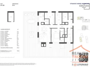 Prodej bytu 5+1, Hradec Králové, Pod Zámečkem, 136 m2