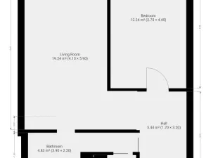Pronájem bytu 2+kk, Praha - Stodůlky, Přecechtělova, 44 m2