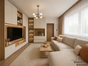 Prodej bytu 2+1, Vyškov, Tyršova, 43 m2