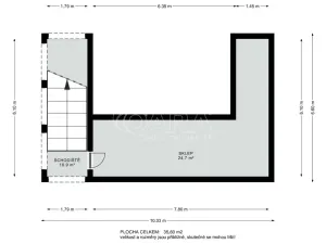 Prodej vícegeneračního domu, Velké Popovice - Brtnice, Na Dlaskově, 486 m2
