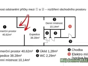 Pronájem obchodního prostoru, Praha - Libuš, 79 m2