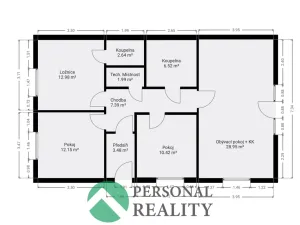 Prodej rodinného domu, Kralupy nad Vltavou, Nad Rybníkem, 85 m2