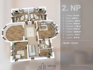Prodej vily, Nová Role, 347 m2