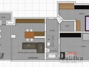 Prodej bytu 3+kk, Opava - Předměstí, Tyršova, 105 m2
