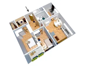 Prodej bytu 3+kk, Praha - Michle, Kremnická, 60 m2