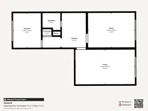Prodej bytu 2+1, Chomutov, Kamenná, 59 m2