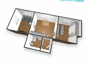 Prodej bytu 2+1, Česká Lípa, Svojsíkova stezka, 49 m2