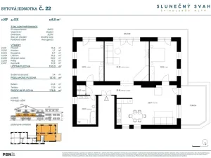 Prodej bytu 4+kk, Špindlerův Mlýn - Bedřichov, 130 m2
