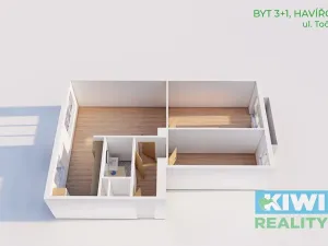 Prodej bytu 3+1, Havířov, Točitá, 61 m2