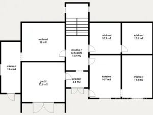 Prodej rodinného domu, Litvínov, Přátelství, 125 m2
