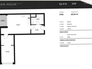 Prodej bytu 2+kk, Plzeň, Goldscheiderova, 56 m2