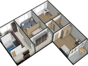 Prodej bytu 3+1, Strakonice - Strakonice I, Sídliště 1. máje, 74 m2