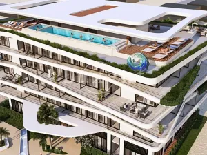 Prodej bytu 1+kk, Taqah, Omán, 46 m2