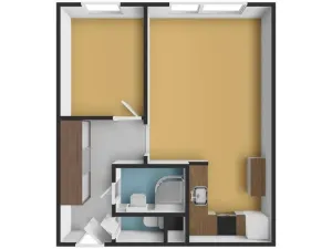 Prodej bytu 2+kk, Kladno, Švédská, 39 m2