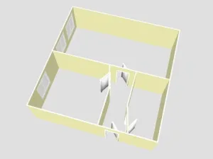 Pronájem bytu 2+kk, Meziboří, nám. 8. května, 55 m2