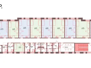 Prodej činžovního domu, Praha - Letňany, Beranových, 1190 m2