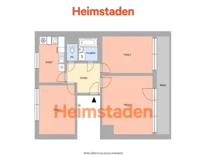 Pronájem bytu 3+1, Sviadnov, Hornická, 65 m2