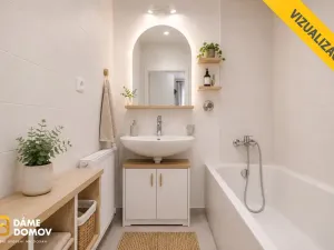 Prodej bytu 2+1, Luhačovice, Zahradní čtvrť, 53 m2