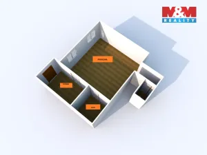 Pronájem obchodního prostoru, Teplice, U nádraží, 30 m2