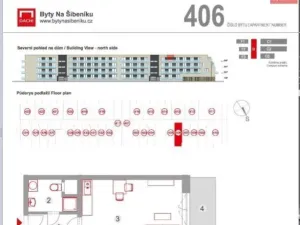 Pronájem bytu 1+kk, Olomouc, Třída Jiřího Pelikána, 31 m2