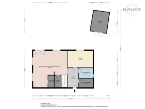 Prodej rodinného domu, Nelahozeves - Hleďsebe 1.díl, Pod strání, 123 m2