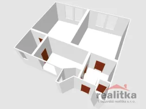 Pronájem bytu 2+1, Opava - Město, Drůbeží trh, 67 m2