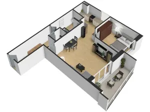 Prodej bytu 2+kk, České Budějovice, Jar. Haška, 66 m2