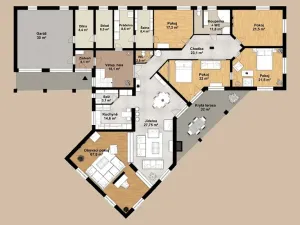Prodej rodinného domu, Zruč-Senec, Na výsluní, 550 m2