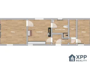 Prodej rodinného domu, Těchobuz, 78 m2